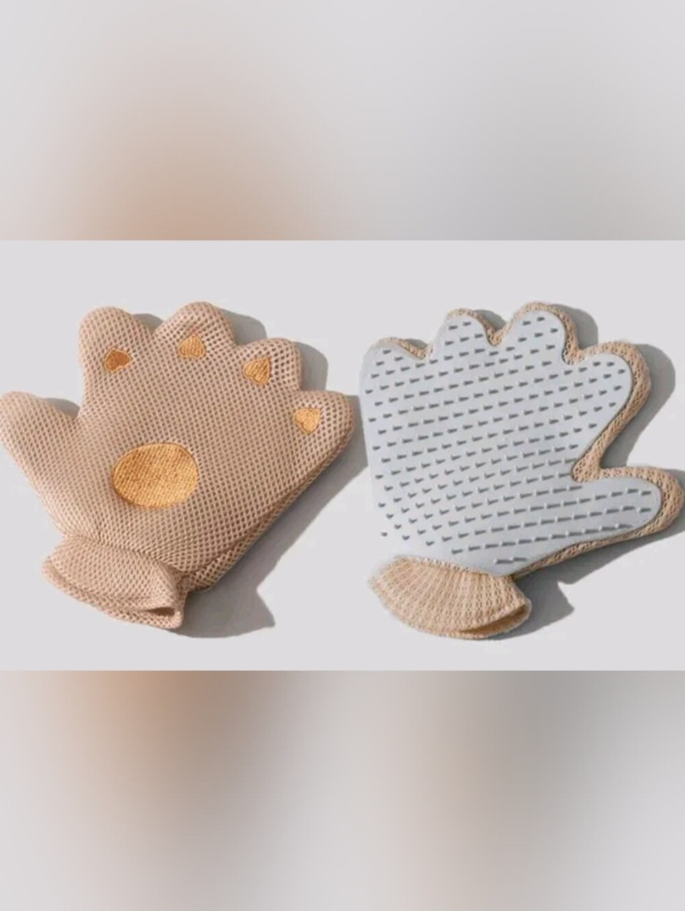 Pet Grooming Hair Remival Gloves for Dogs/Cats NIP